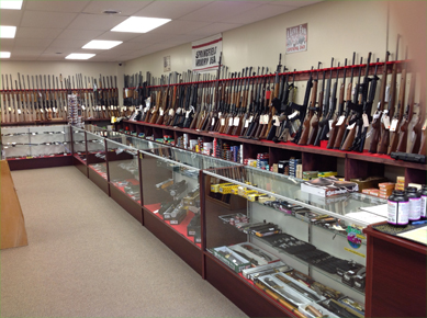Guns in a Gun Shop 